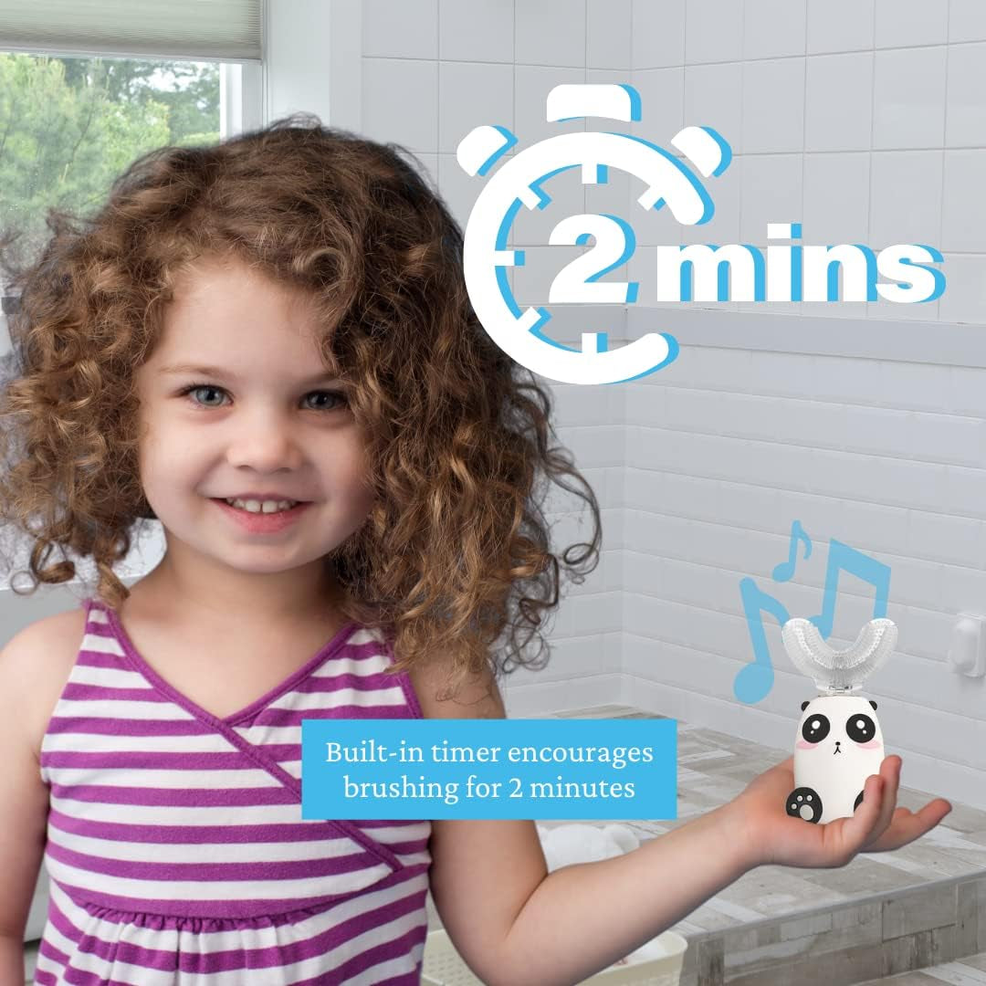 Baby BLU Sonic Toothbrush for Kids (White)