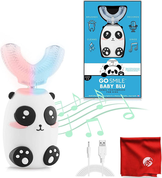Baby BLU Sonic Toothbrush for Kids (White)